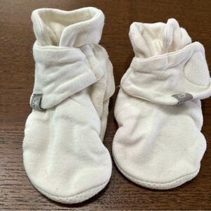 Cozy White Kids Slippers